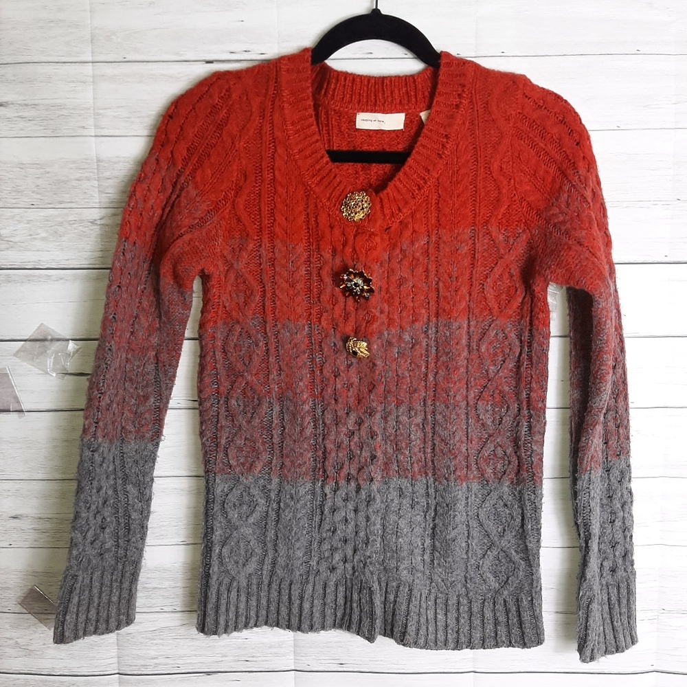 Sleeping On Snow Wool Blend Cardigan